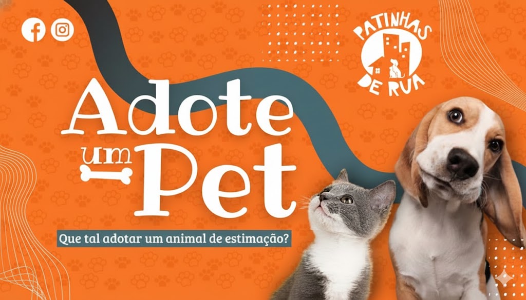 Campanha de adoção da ONG Patinhas de Rua Marabá